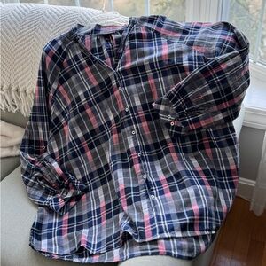 Lane Bryant Plaid Tunic